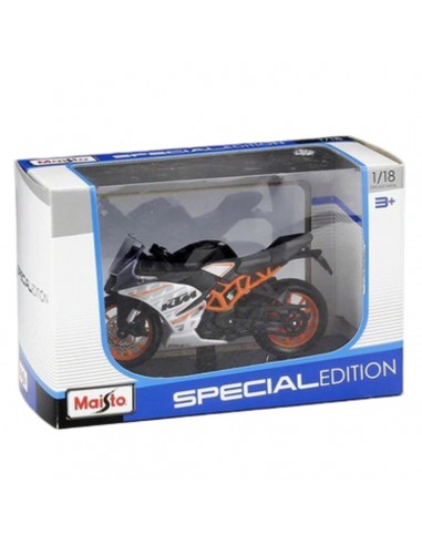 Ktm rc 390 1:18 maisto - Escala 1:18 -  10 cm- Tienda de motos de colección