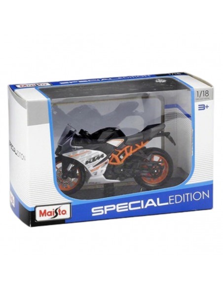 Ktm rc 390 1:18 maisto - Escala 1:18 -  10 cm- Tienda de motos de colección