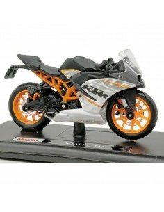 Ktm rc 390 1:18 maisto - Escala 1:18 -  10 cm- Tienda de motos de colección 2