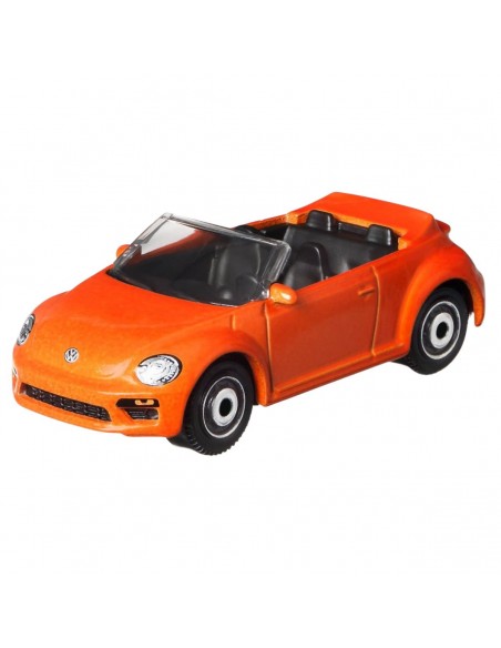 volkswagen 2019 beetle matchbox naranja cabrio - Escala 1:64 - 7 cm- Carros de colección