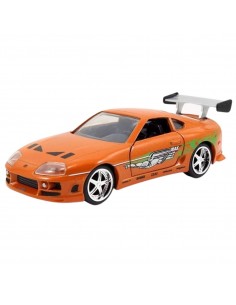 Brians Toyota supra naranja - Escala 1:32 - Rapido y furioso - Artículos de colección