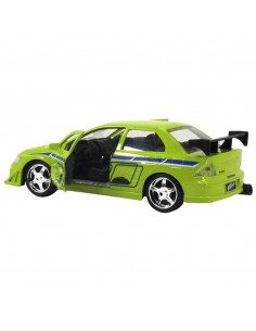 Brian Mitsubishi lancer evolution jada - Escala 1:32 - Rapido y furioso - Carros de colección 2