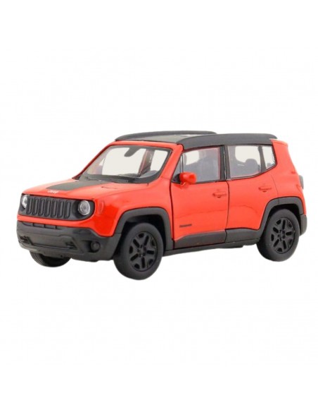 Jeep renegade trailhawk naranja - Escala 1:36 - 10 cm- Carros de colección