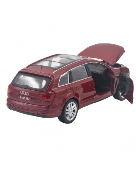 Audi Q7 vinotinto -  Escala 1:32- Carros de colección