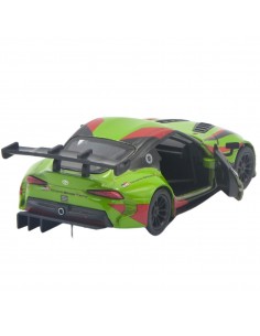Toyota GR supra verde - Escala 1:36 - Artículos de colección 2