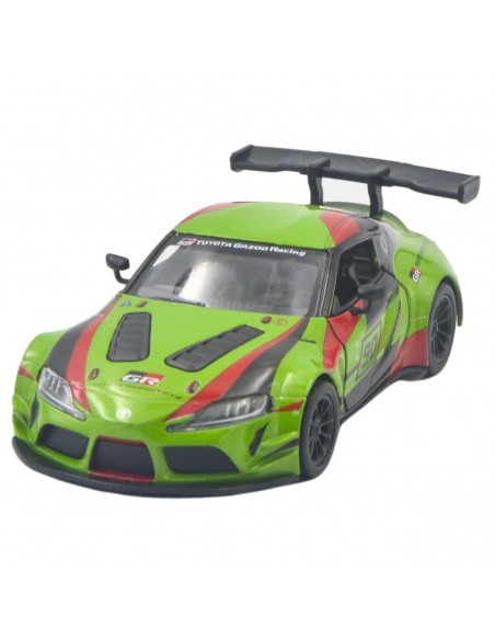 Toyota GR supra verde - Escala 1:36 - Artículos de colección