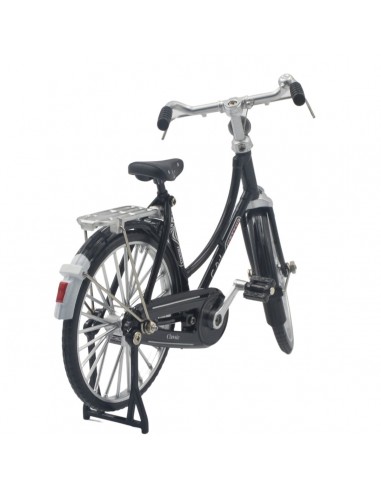 Bicicleta Clásica negra Escala 1:12 Bicicletas de colección