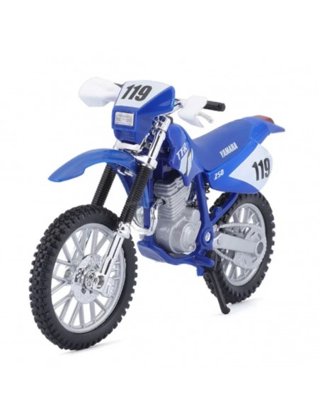 Yamaha 250 TTR azul - Escala 1:18 - Tienda de artículos de colección