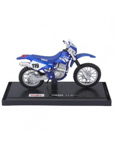 Yamaha 250 TTR azul - Escala 1:18 - Tienda de artículos de colección