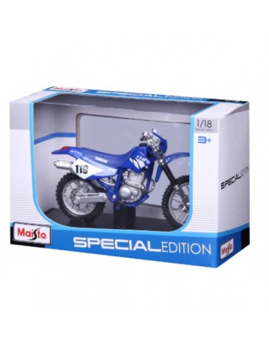 Yamaha 250 TTR azul - Escala 1:18 - Tienda de artículos de colección